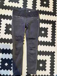 Firmowe jeansy legginsy ciazowe M 38 h&m