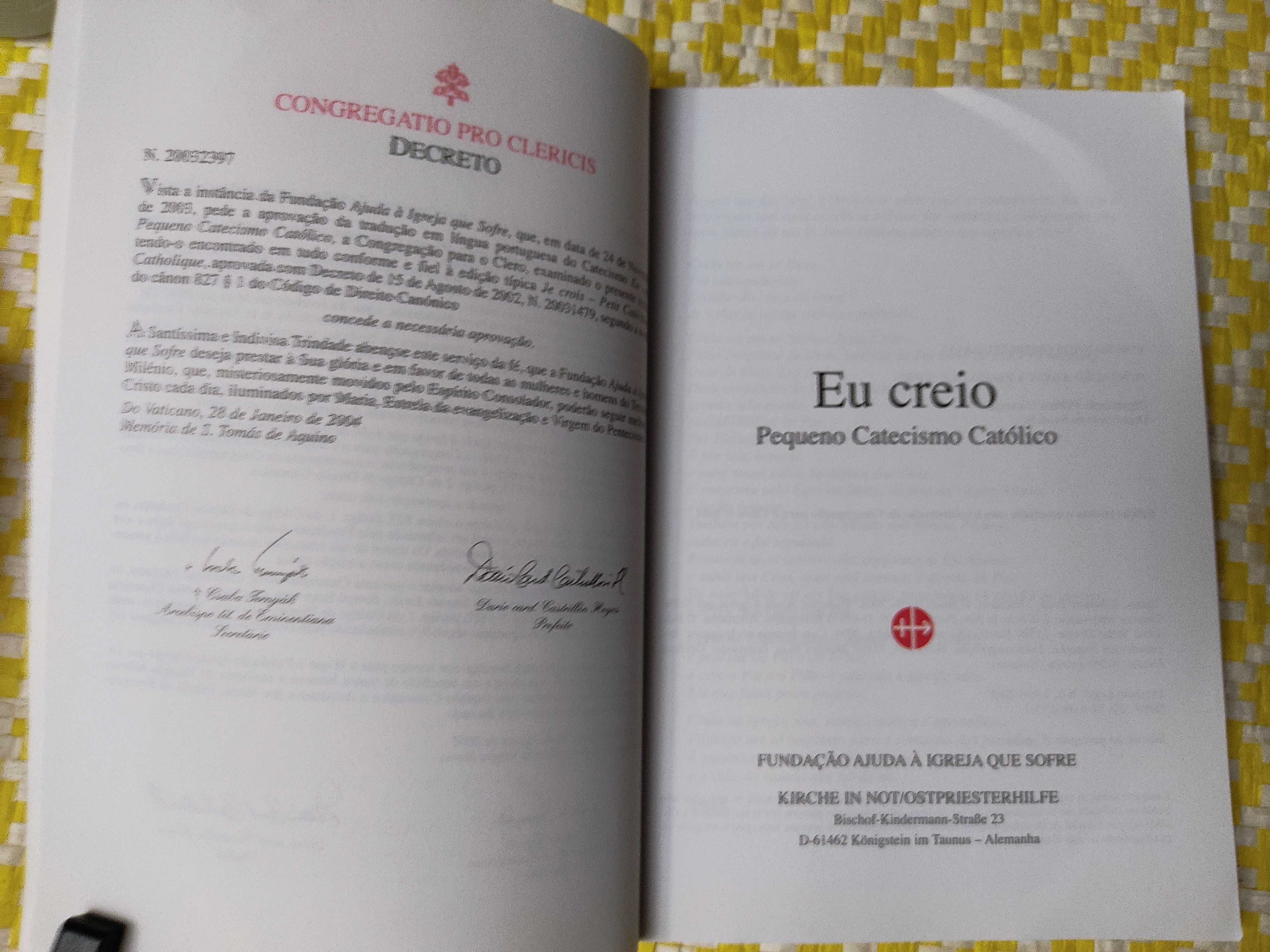 EU CREIO - Pequeno Catecismo Católico
