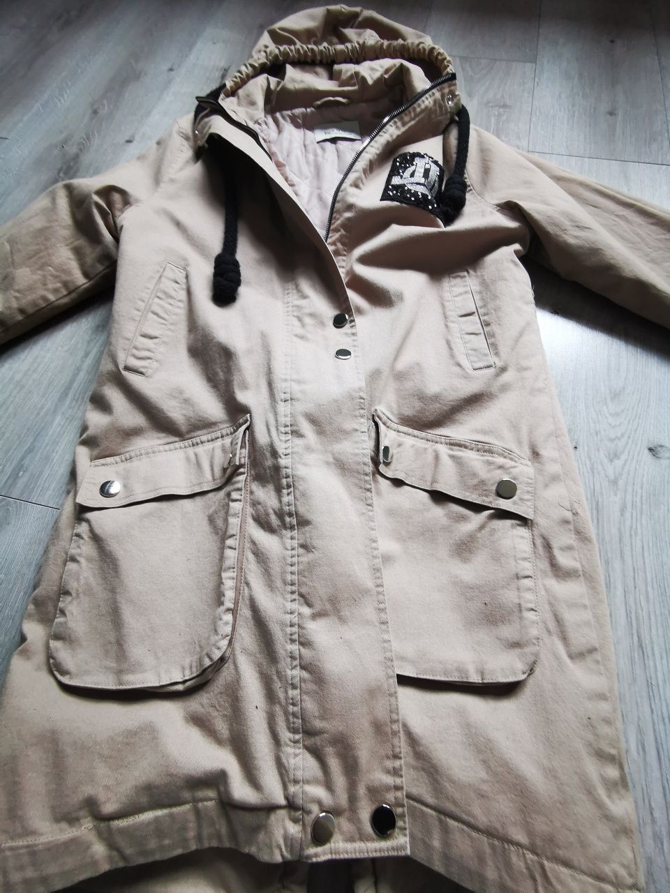 Kurtka parka By o la la r. 36/38. Jak Nowa!