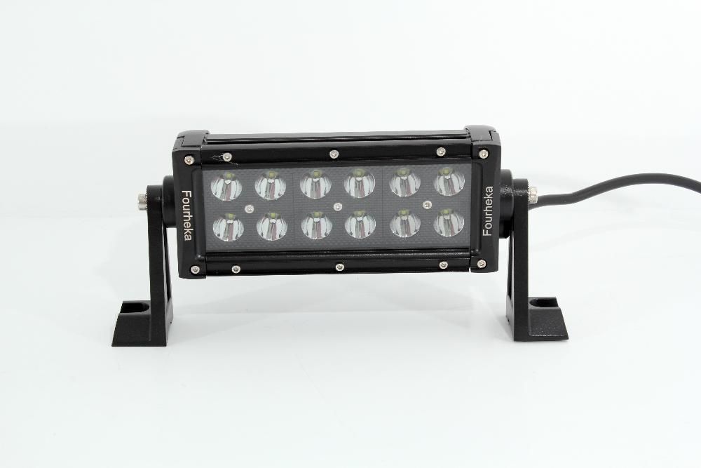 Barra de refletor negro 36 Watt Cree Led FH-3612BC 4500 Lm -Espalhador