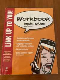 Manual Escolar Caderno de Actividades Inglês 10º Ano Link Up to You