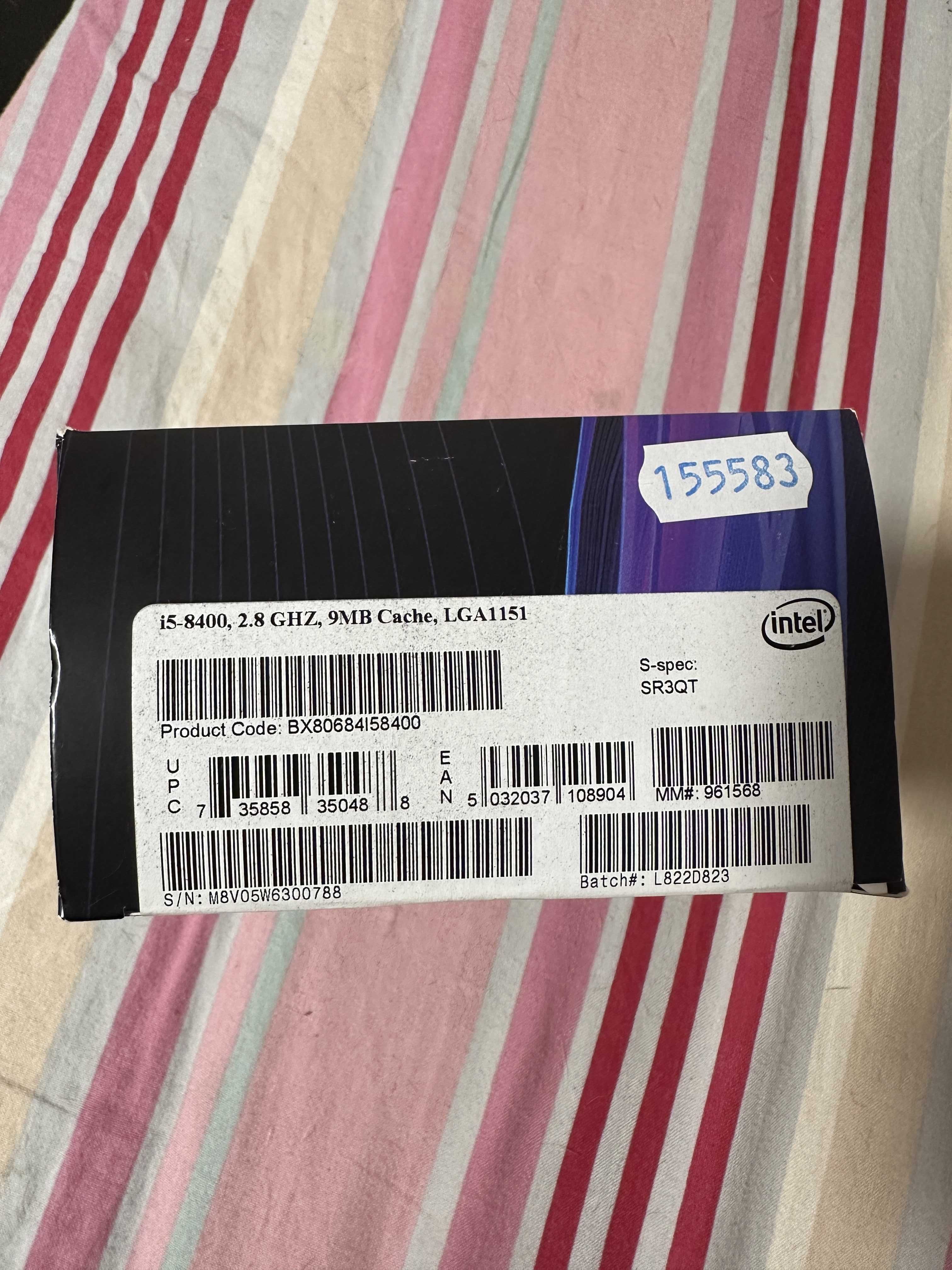 Intel Core i5-8400 LGA 1151I| 6 ядер | Стоковий кулер