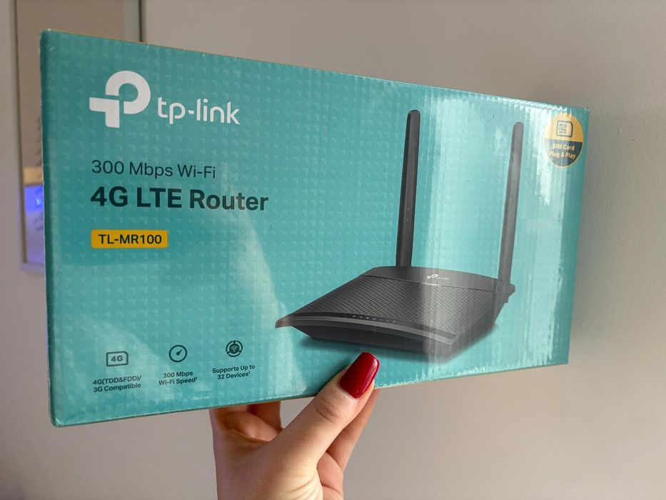 Router TP-Link TL-MR100 4G LTE nowy