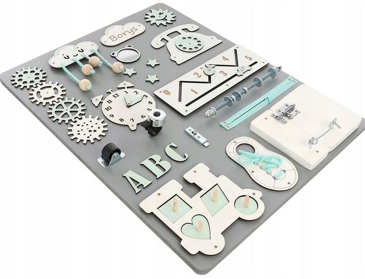 Duża Tablica Manipulacyjna Sensoryczna Alfi