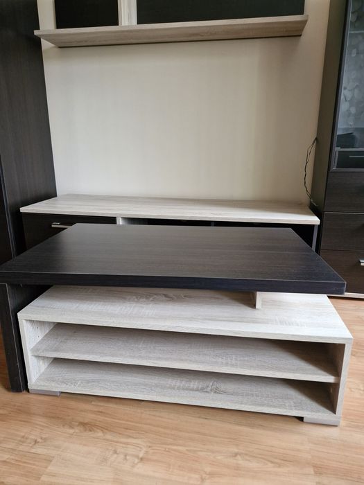 Witryna, komoda ,szafka RTV, stolik kawowy półka +zbiurko