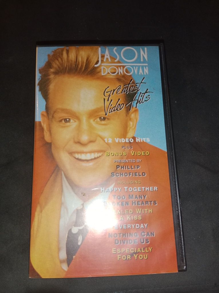Kaseta VHS JASON DONOWAN  z lat 90