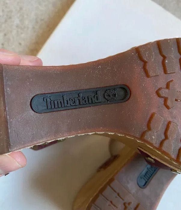 Яскраві, літні, кольору фуксія босоніжки TM Timberland на р 38
