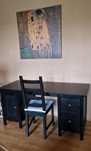 Biurko ikea Hemnes × krzesło gratis