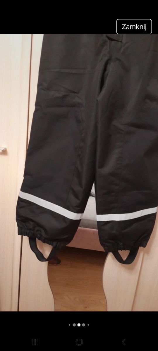 Spodnie zimowe narciarskie 122 H&M