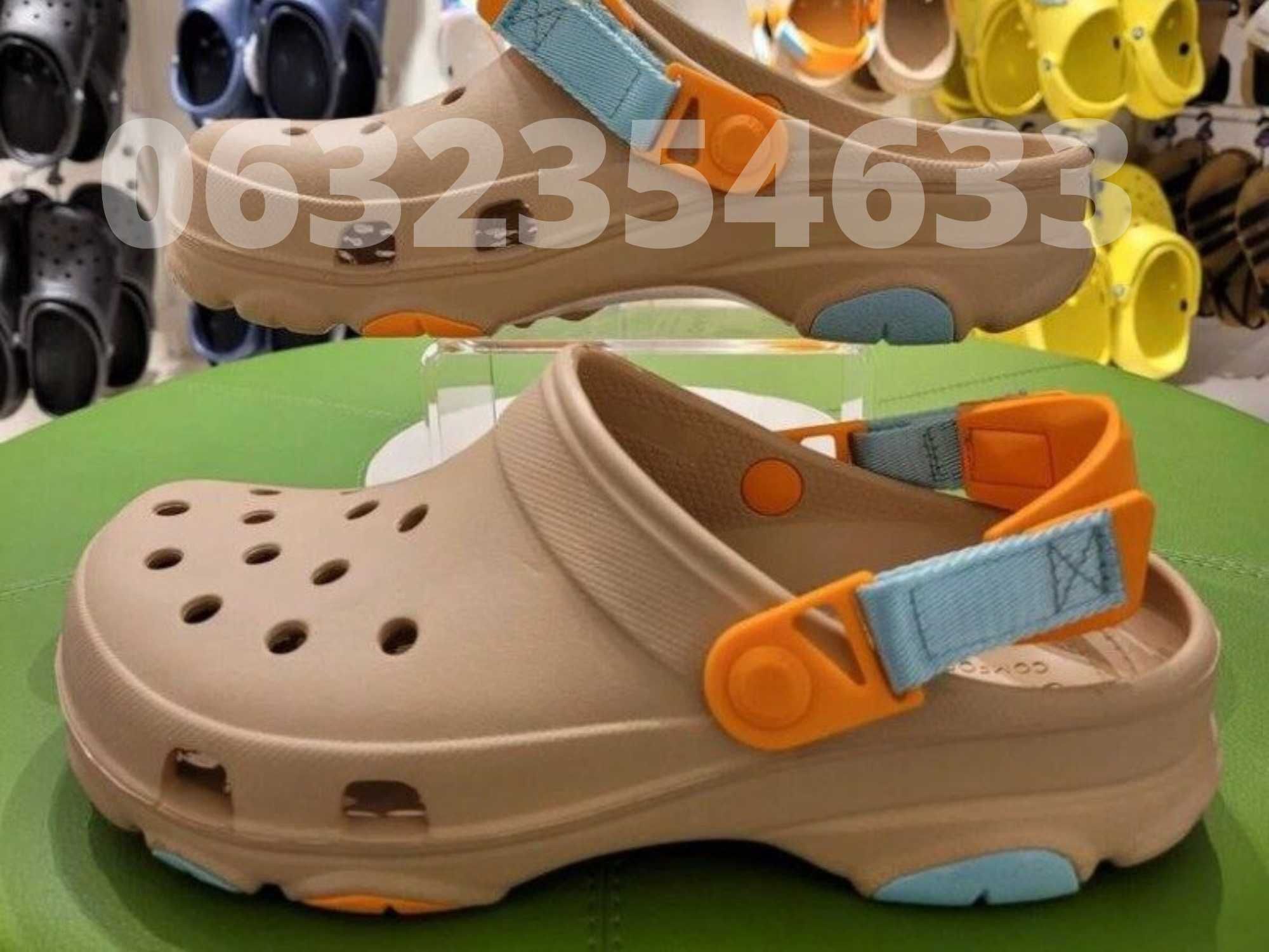 Большие размеры кроксов мужские 44 45 46 Crocs Classic All Terrain