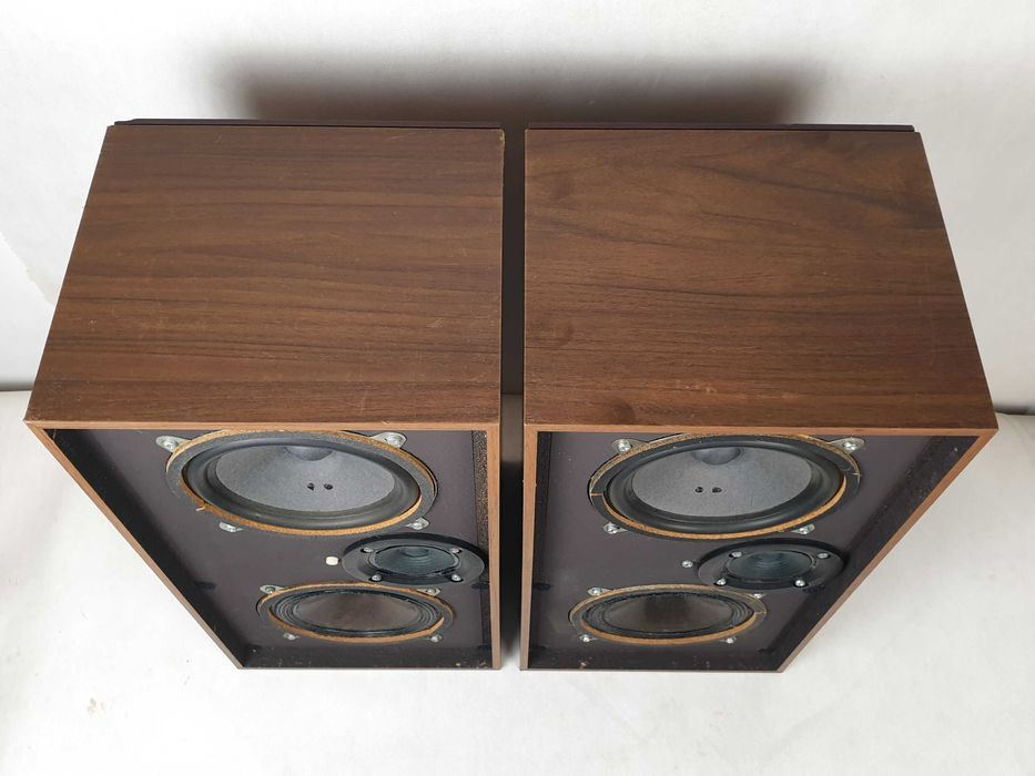 AERA Rundfunk 3 drożne kolumny Vintage HiFi Box Germany DIN 45500