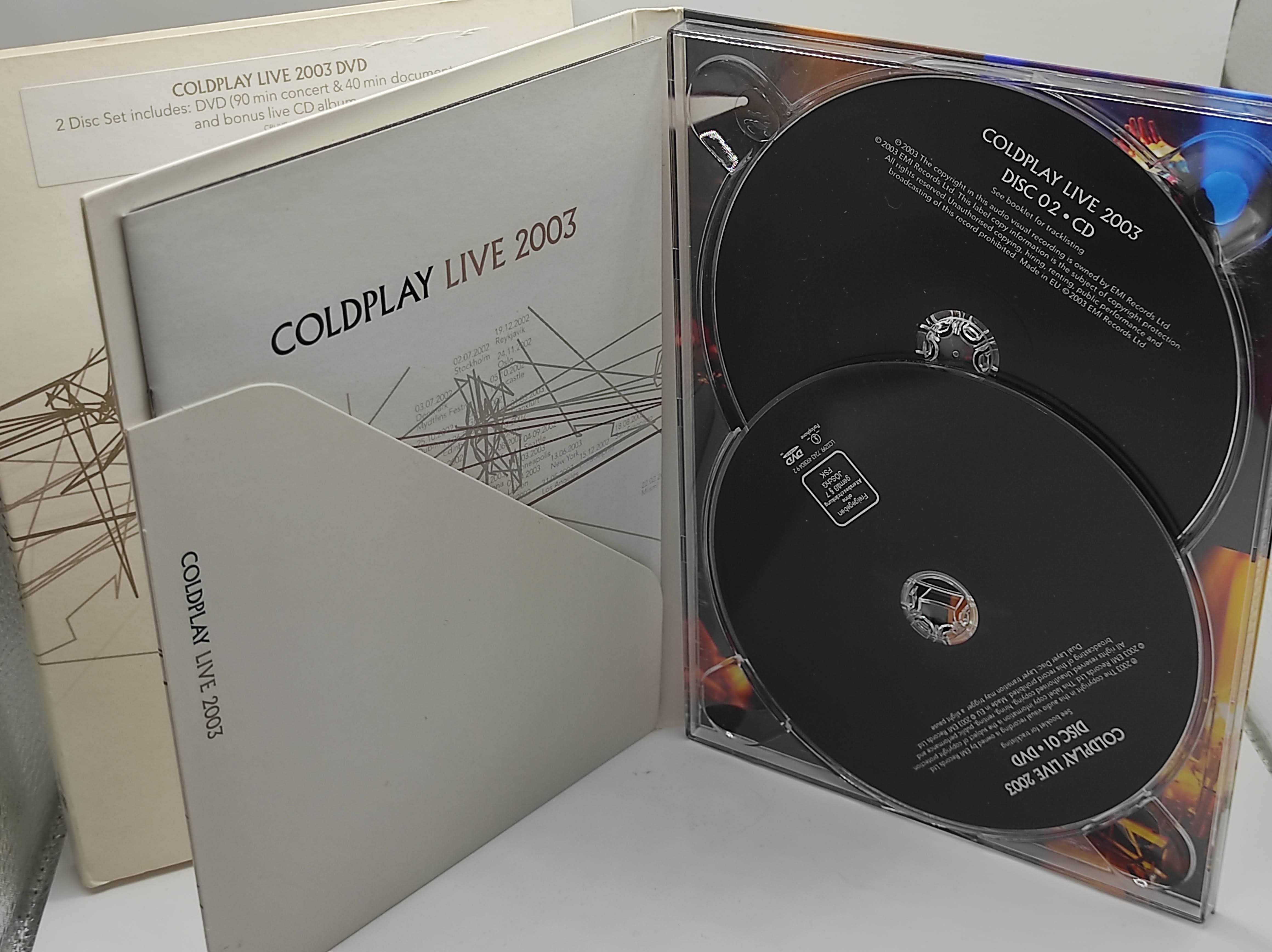 Coldplay Live 2003 DVD