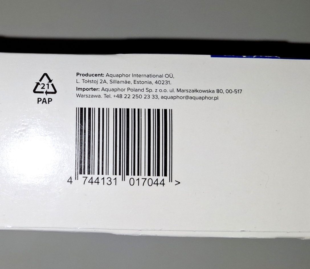 Nowe Filtry Aquaphor 170L x 3 wkład filtrujący B15 Standard Classic