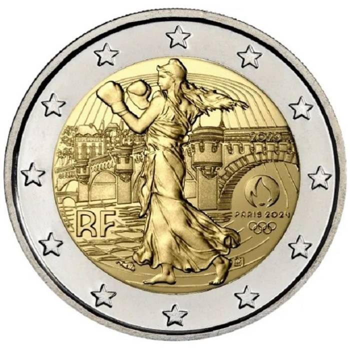 Coincards Moedas França - Jogos Olímpicos Paris  2024