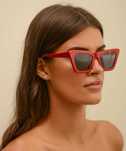 KOMONO Okulary Przeciwsłoneczne Jessie S4954 Racing Red Polaryzacja