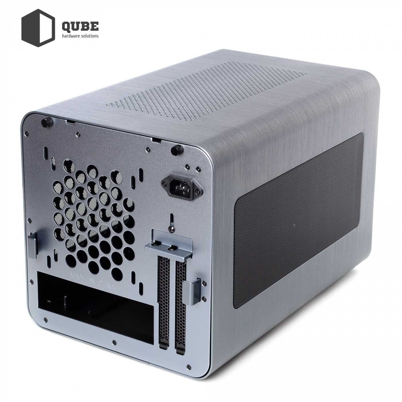 Корпус для ПК Qube V8 Gray, стан нового, повна комплектація