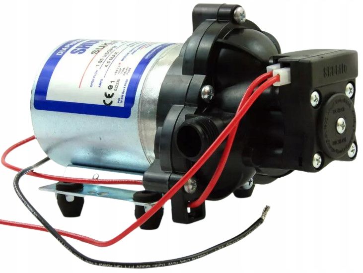 Pompa Wody Trail King 7 Shurflo 12V 7 L/Min Kamper