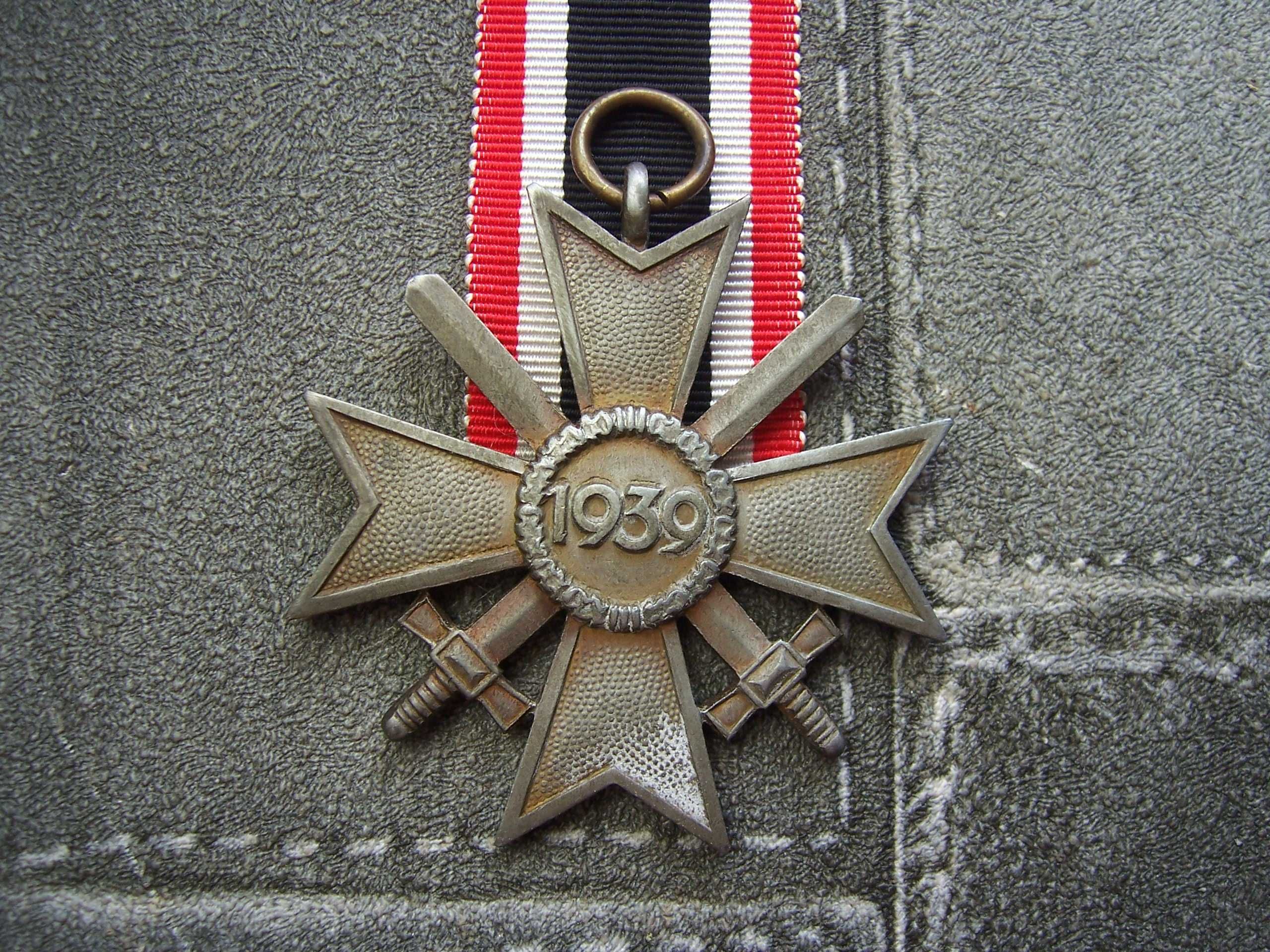 Niemcy II wś III Rzesza krzyż KVK syg. 45  oryginał