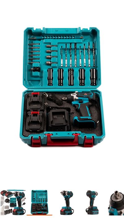 Klucz udarowy Zakrętarka  Udarowa  akumulatorowa 1100Nm najmocniejszy