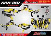 Наклейки BRP can-am Outlander Renegade Com Maverick X3 500 800 1000 DS