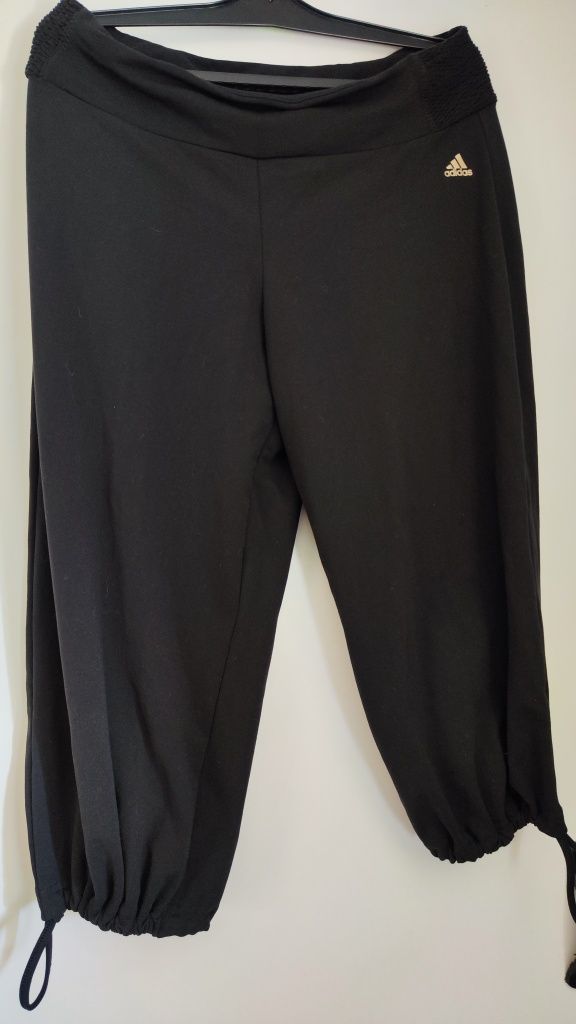 Spodnie damskie rybaczki sportowe adidas 36-38