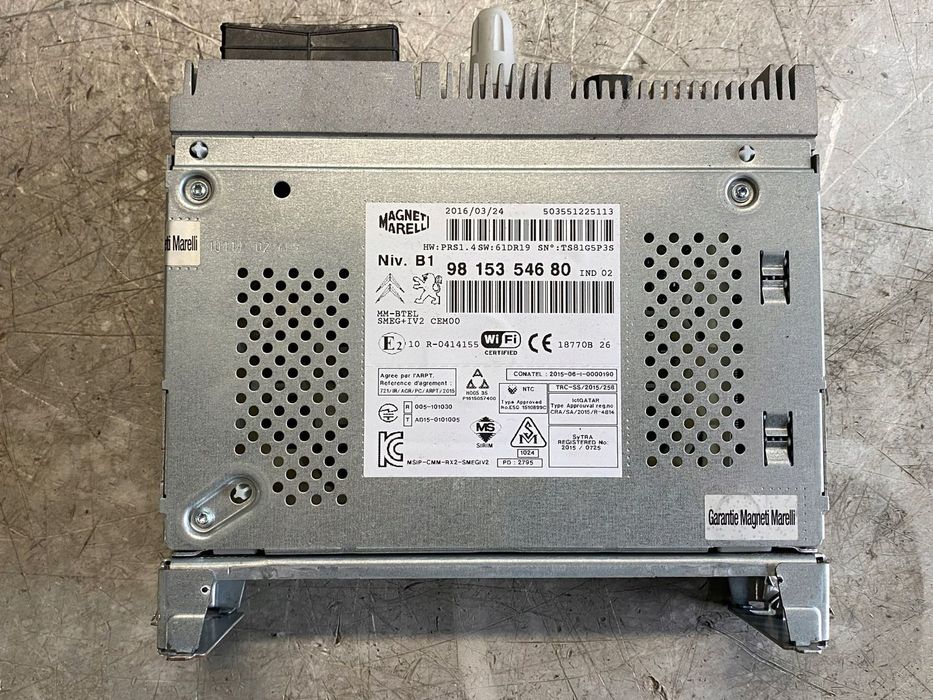 RADIO NAWIGACJA CITROEN C3 II DS3 9815354680