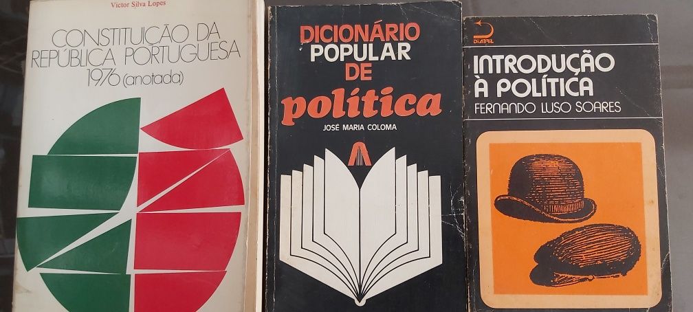 Dicionário popular / Introdução à  Política / Constituição 1ªs edições