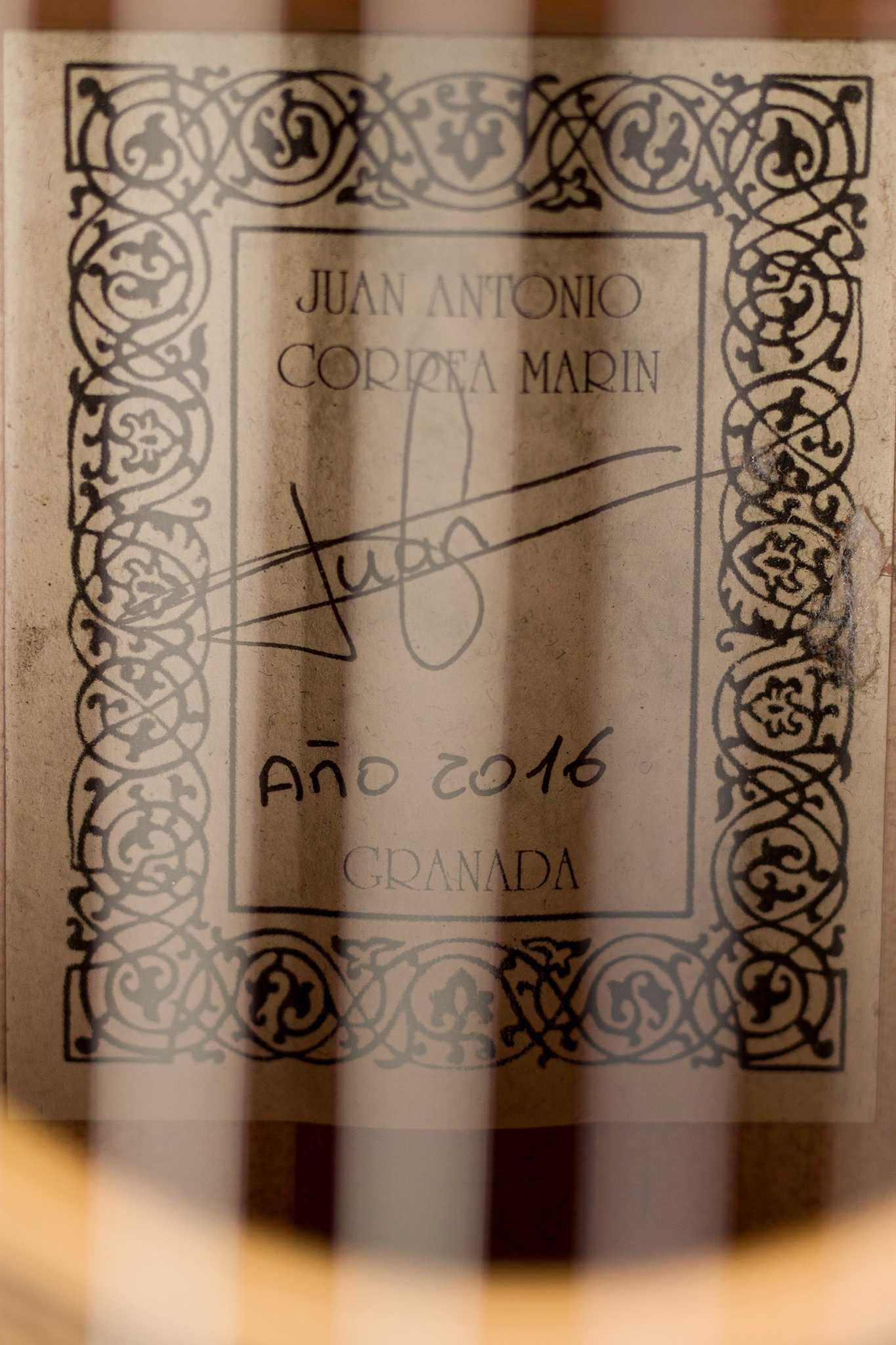 Gitara flamenco Juan Marin (2016)