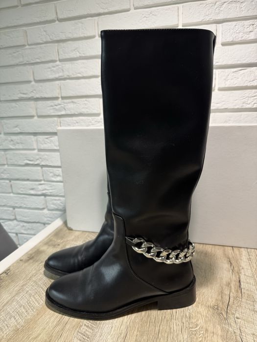 Чоботи шкіряні 38 розмвр