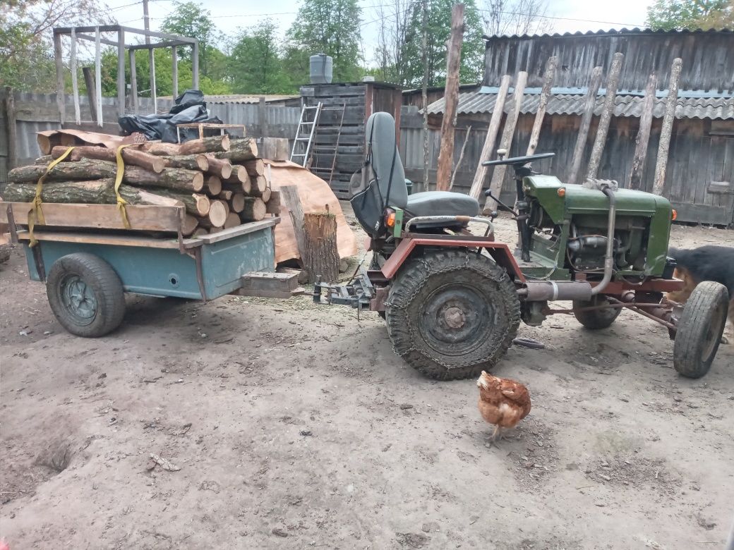 Трактор саморобний