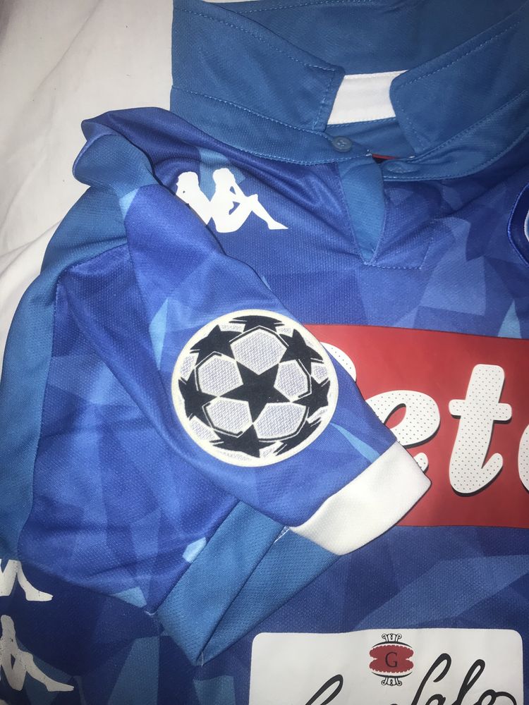 Camisola napoli lorenzo insigne champiobs legue