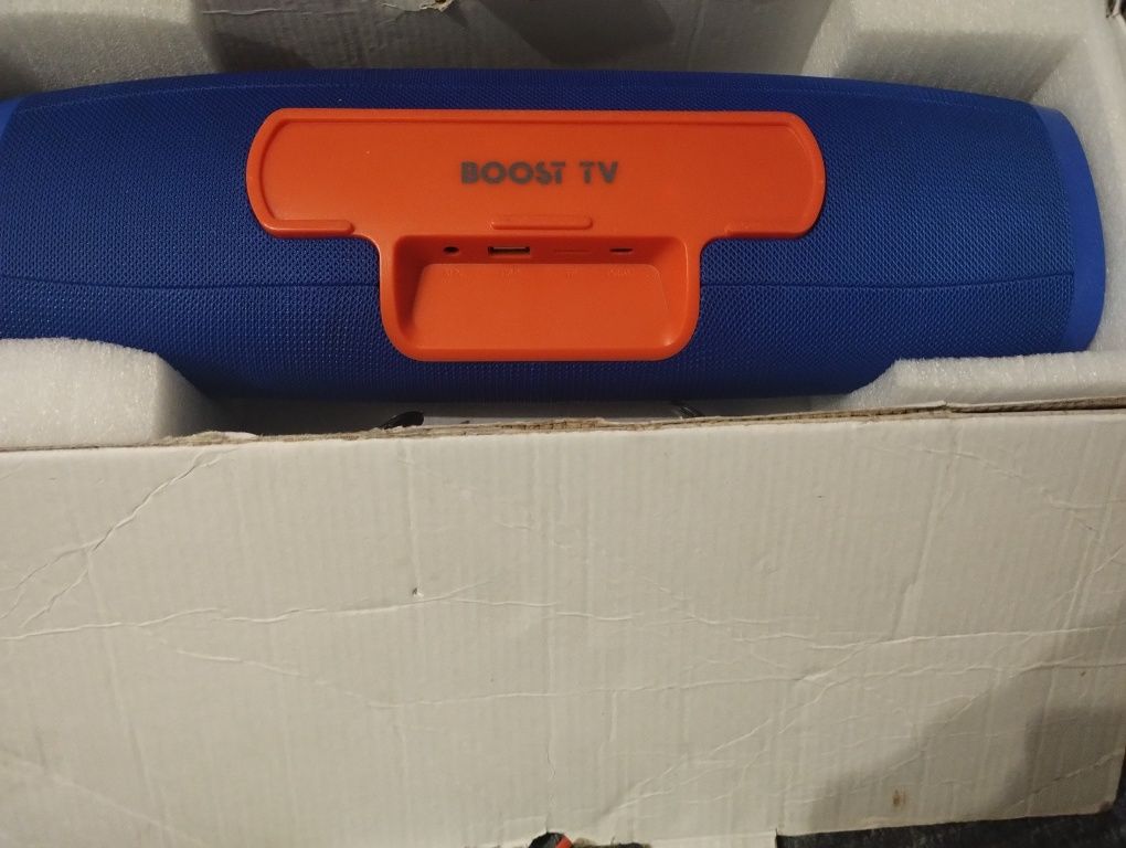 Głośnik JBL boost tv niebieski opis