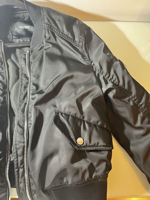 Casaco preto para chuva