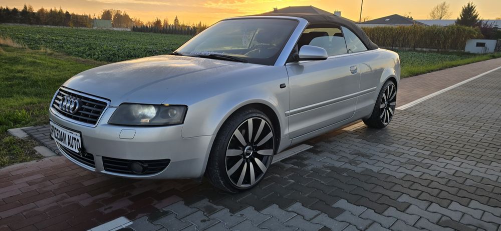 Audi A4 B6 3.0 benzyna 2002r cabrio automat