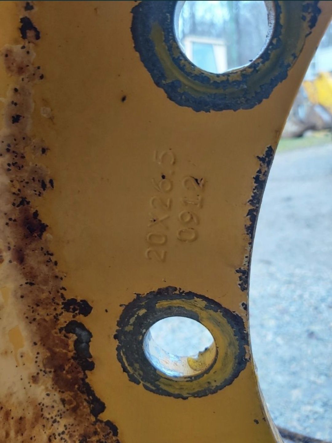 Felga 20 x 26.5, Jcb 416  - części