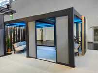 Pergola aluminiowa 4x6 z automat + LED, + akcesoria