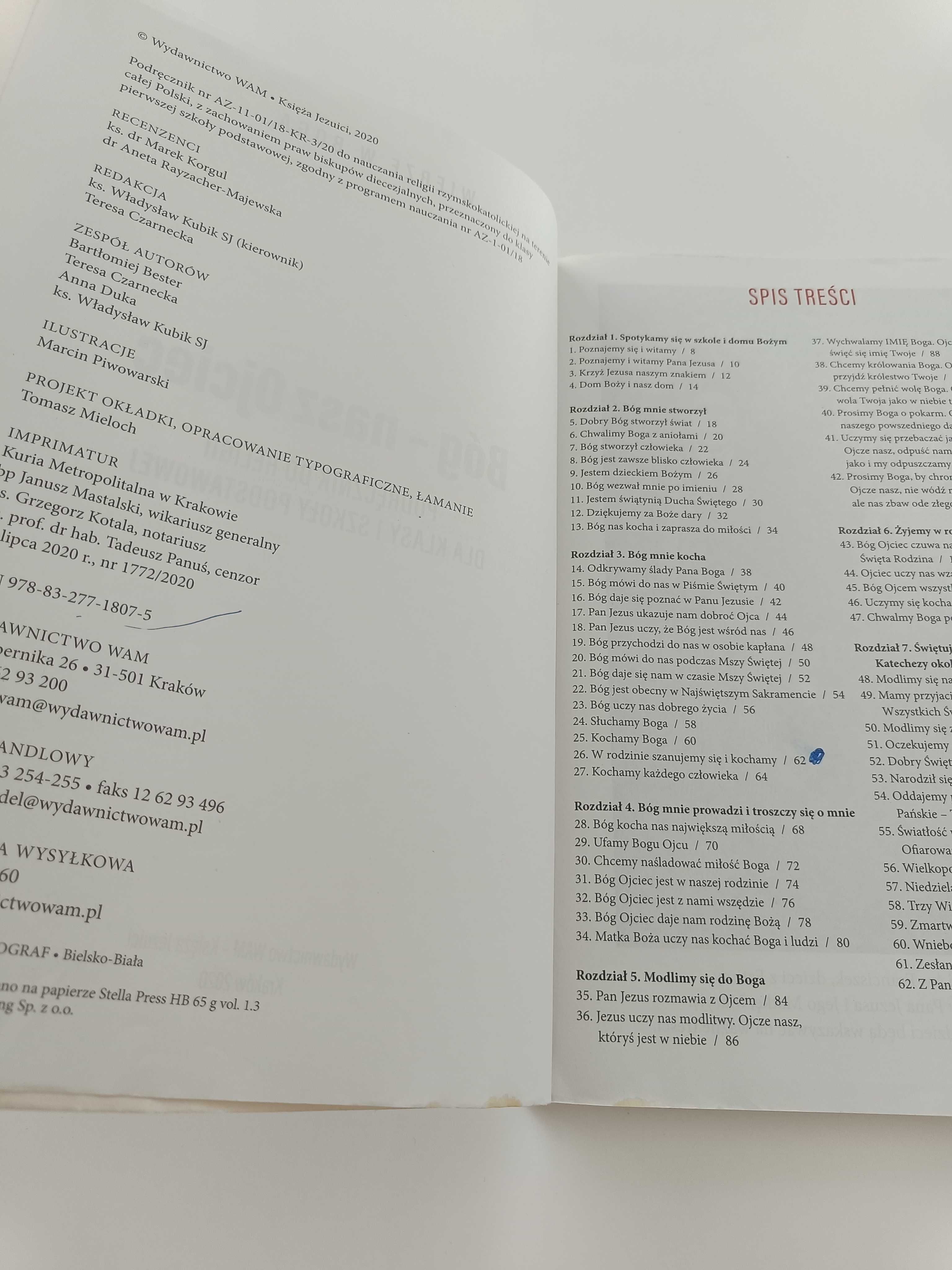 Wierzę w Boga Bóg - nasz Ojciec Podręcznik do religii dla klasy 1