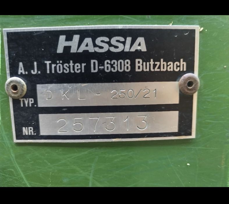 Hassia DKL 250 19 leji