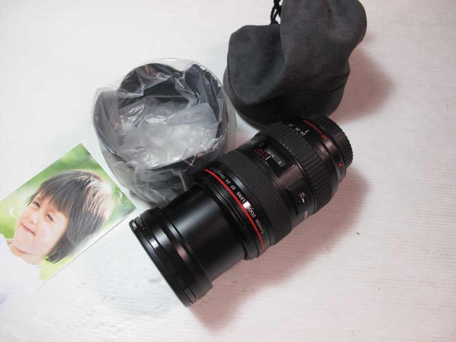 Canon 24-70 2.8 L Igual a NOVA - Ver fotos e descrição