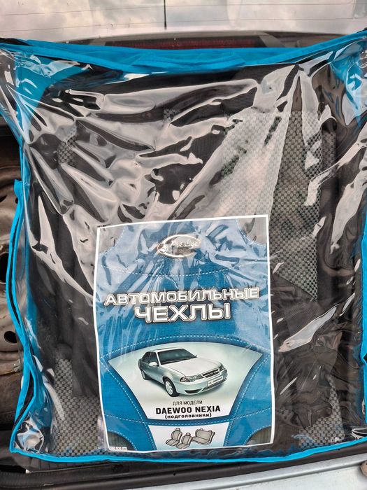 Автомобильные чехлы c подголовником для Daewoo nexia деу нексия