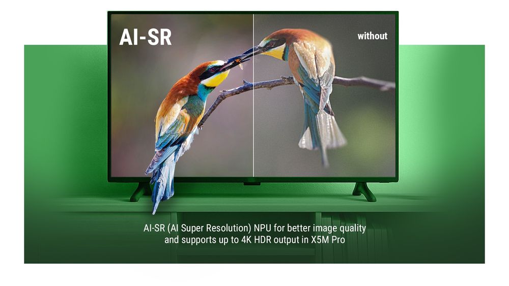 Смарт ТВ приставка Ugoos Х5М Pro 4/32 Android 14 є другі