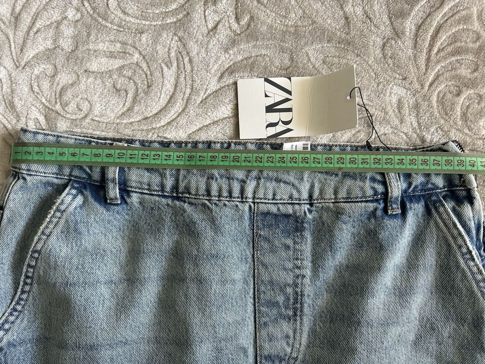 Спідниця джинсова Zara, М юбка денім