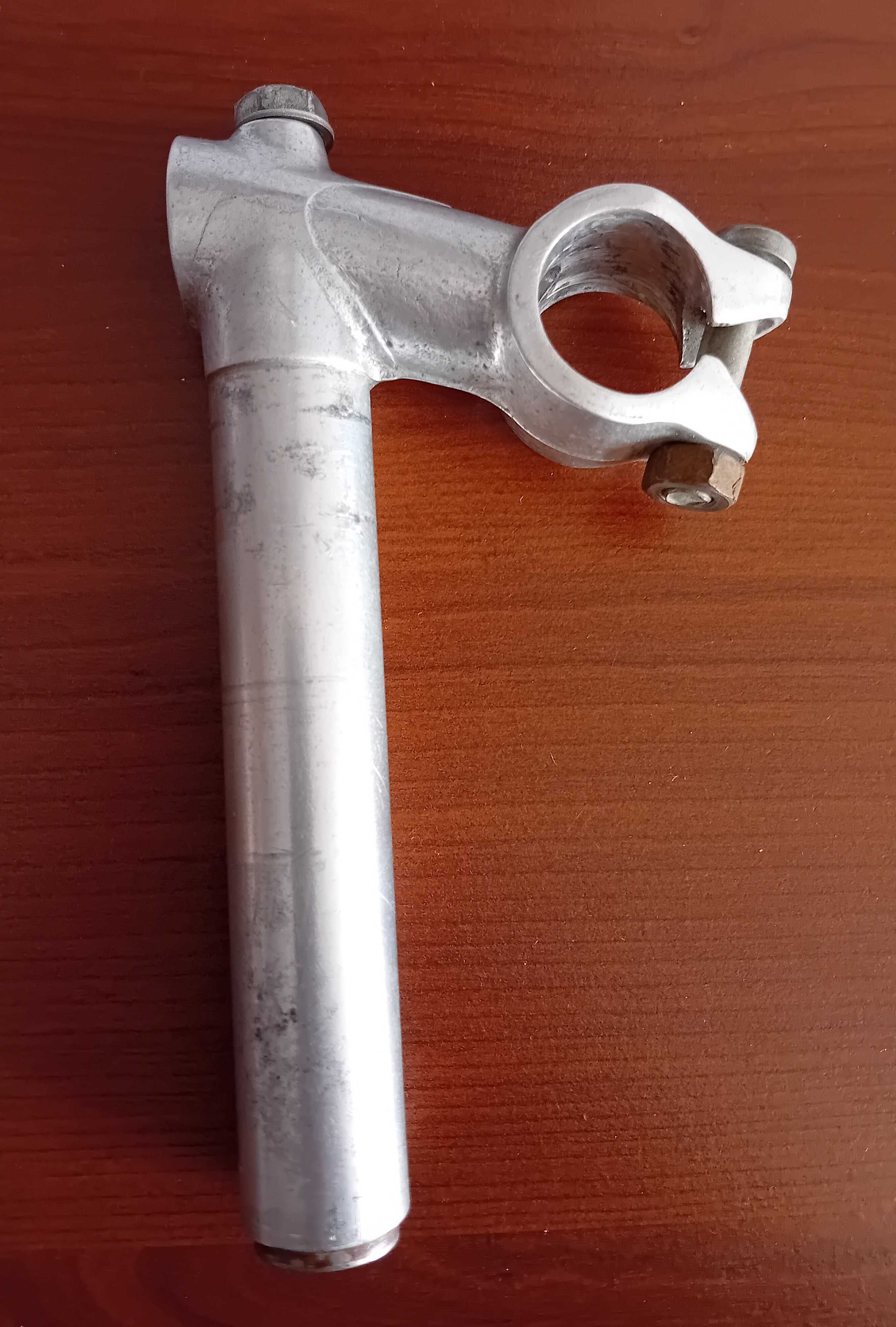 Retro wspornik kierownicy do roweru szosowego, aluminium, dł. 15cm.