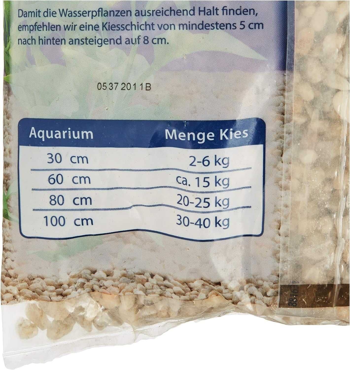 Dehner Aqua akwarium, ziarnistość 5 - 8 mm, 3 x 5 kg (15 kg)