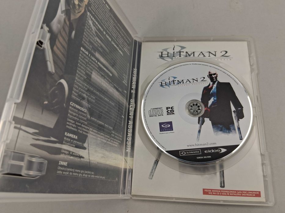 N224 Hitman 2 Silent Assassin Gra PC Wersja Pudełkowa CD-ROM