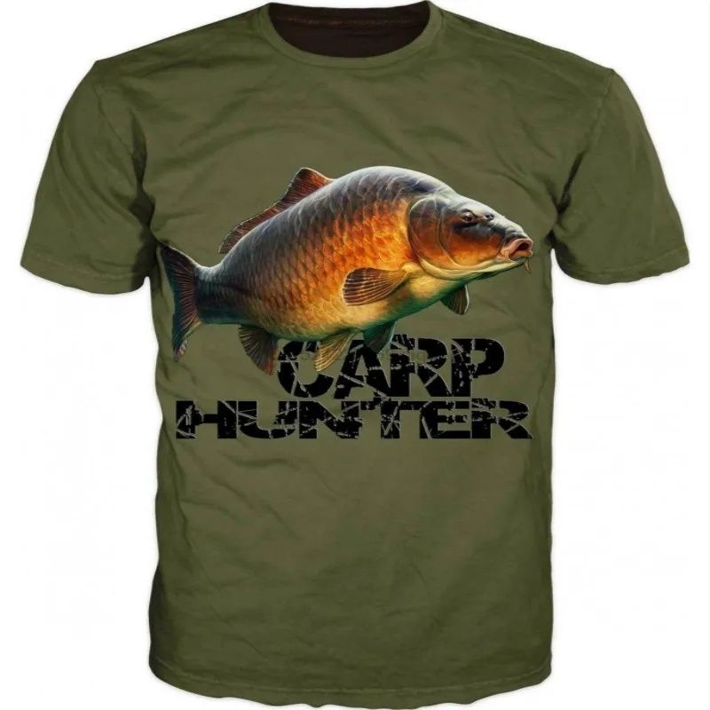 Футболки Carp Hunter. Подарок для рыболова.