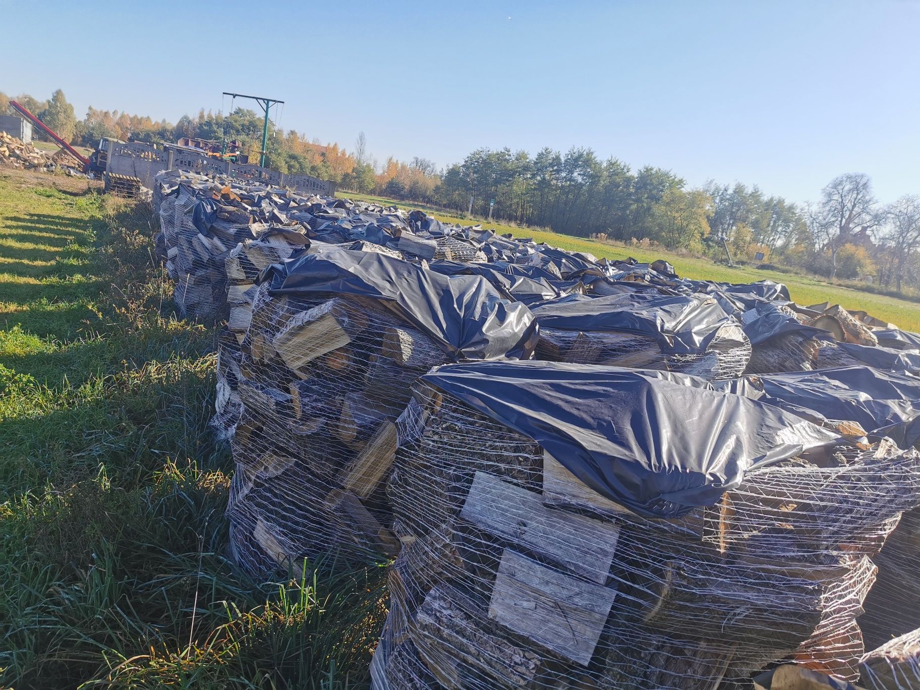 Olkusz drewno kominkowe opałowe