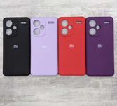 Чехол Silicone Case с микрофиброй для Xiaomi Redmi Note 13 Pro Plus 5G