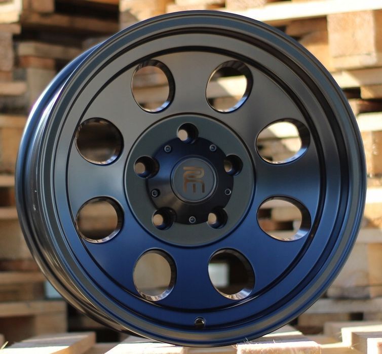 Czarne matowe felgi R16 5x127 Jeep 8j et-25 Off Road Terenowe 4x4