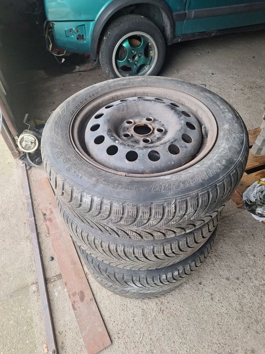 Koła zimowe 16 x195x60 5x112 vw passat, Sharan, audi a 4/6